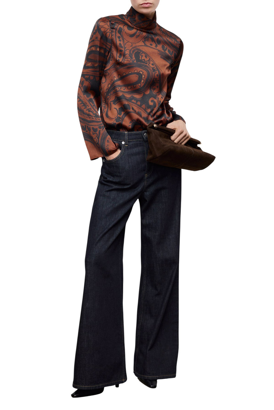 Женский Mango Блузка MATILDA с принтом (цвет ), артикул 27041318 | Фото 2