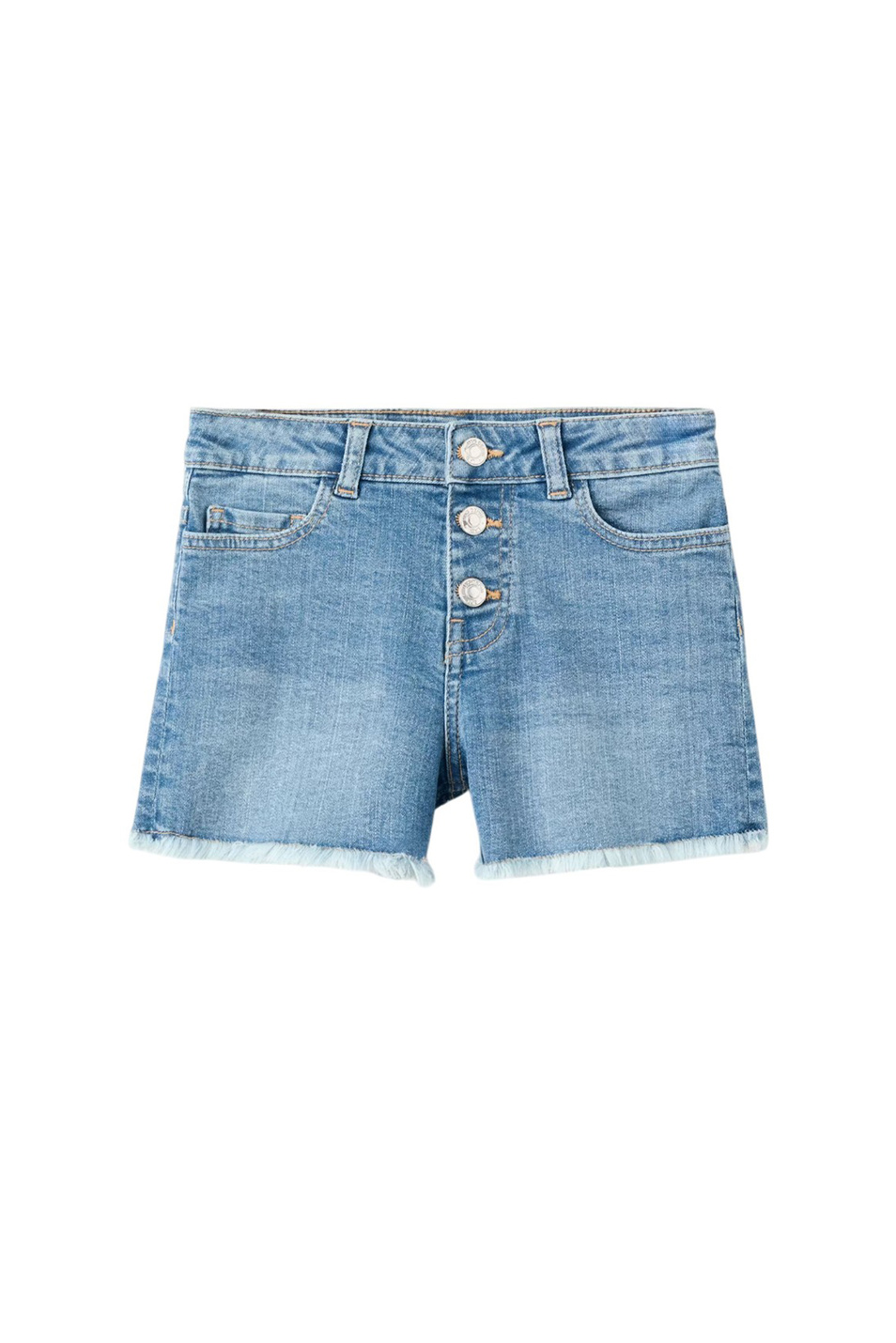 Девочкам Mango Kids Шорты джинсовые PATRI (цвет ), артикул 27027783 | Фото 1