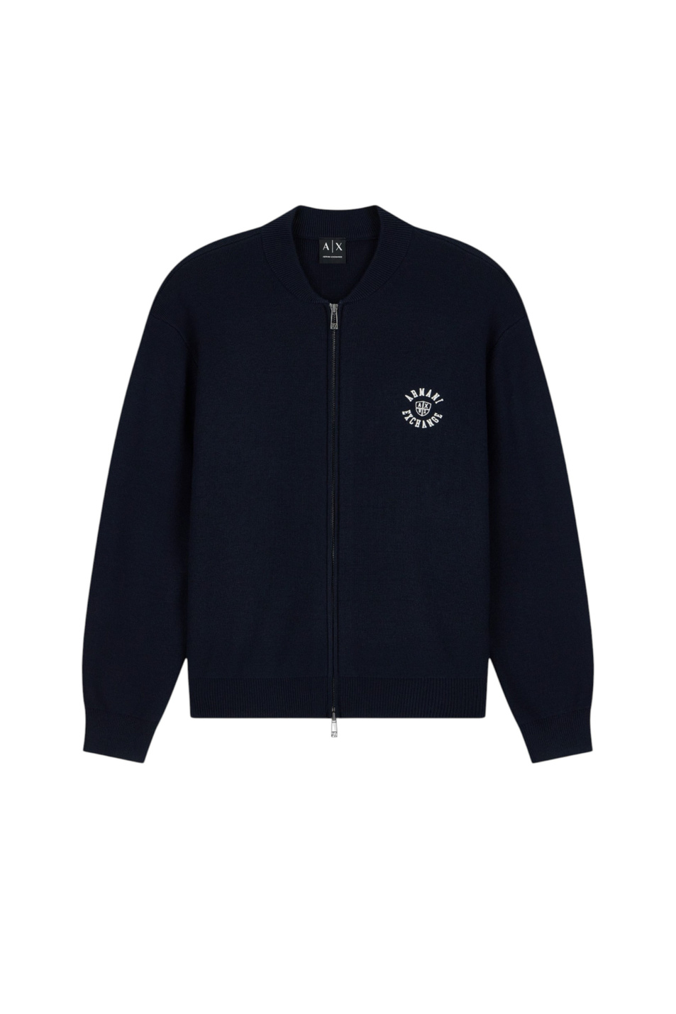 Мужской Armani Exchange Кардиган на молнии из смесовой шерсти и хлопка (цвет ), артикул XM002864-AF14007 | Фото 1