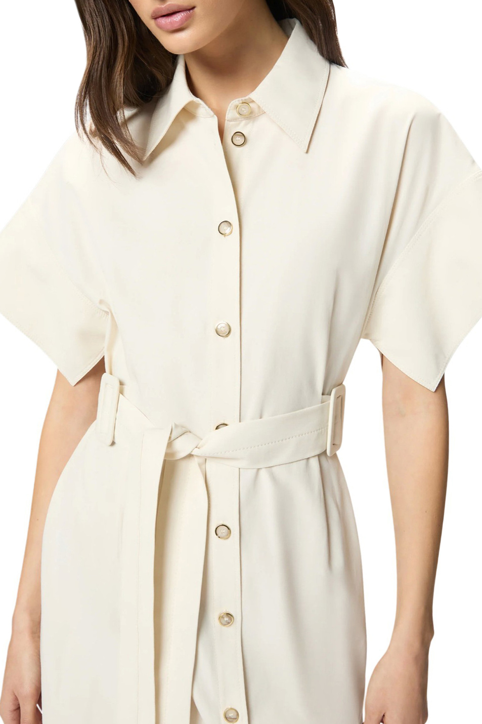 Женский Pinko Платье-рубашка с поясом (цвет ), артикул 106309A2ER | Фото 4