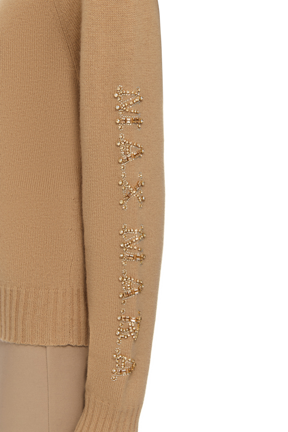 Женский Max Mara Толстовка ANANAS из шерсти и кашемира (цвет коричневый), артикул 2313660739 | Фото 5