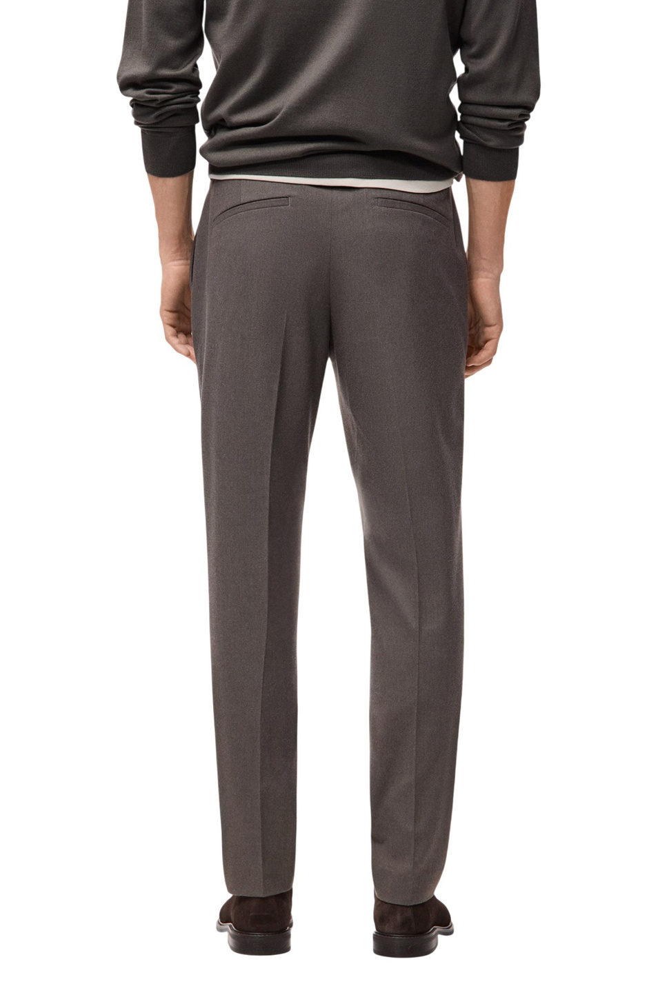 Мужской Mango Man Брюки STANFORD зауженного кроя (цвет ), артикул 27091256 | Фото 4