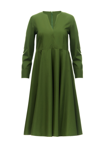 Платье RIALTO из натурального хлопка|Основной цвет:Зеленый|Артикул:72211323 | Фото 1