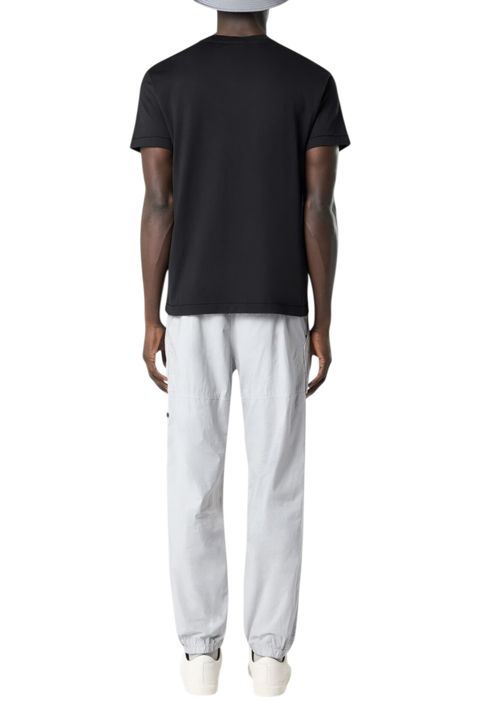 Мужской Stone Island Футболка из хлопка с логотипом (цвет ), артикул L1S152100027-S0013 | Фото 4