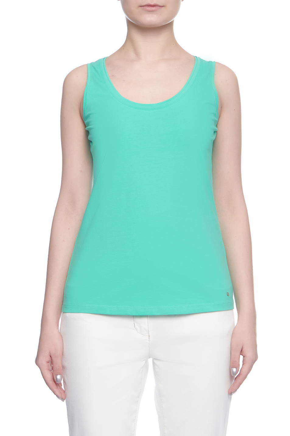 Женский Gerry Weber Топ из эластичного хлопка (цвет ), артикул 97525-44004 | Фото 4