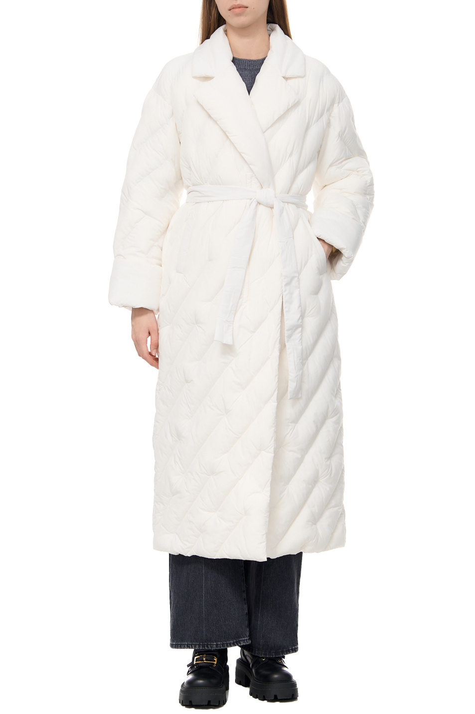 Женский Pinko Пальто стеганое CALLBACK с поясом (цвет ), артикул 101599A0L5 | Фото 1