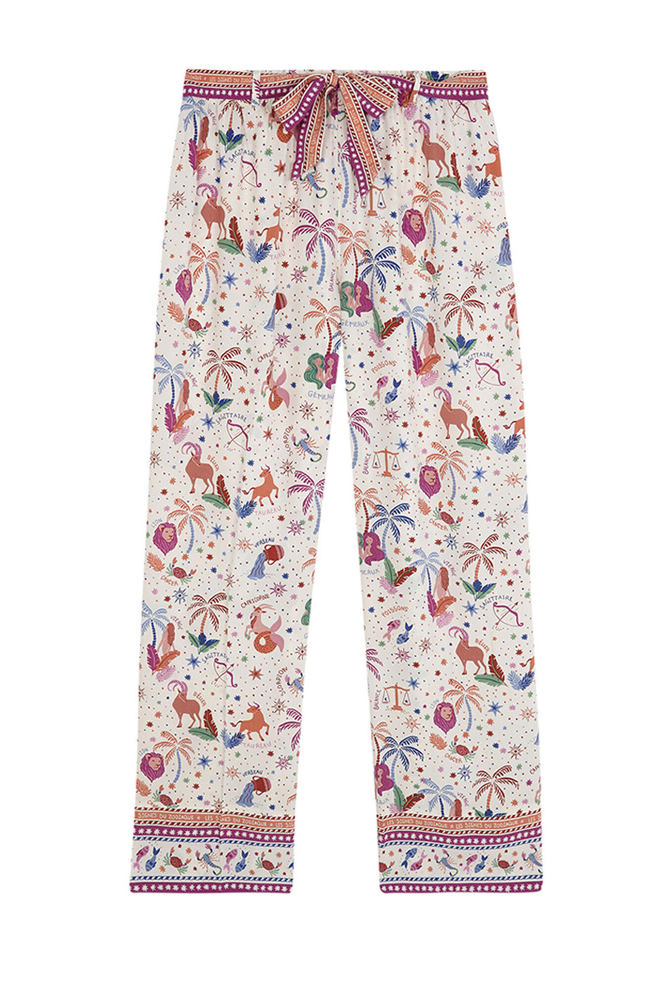 Женский Women'secret Брюки из вискозы с принтом (цвет ), артикул 3709675 | Фото 1
