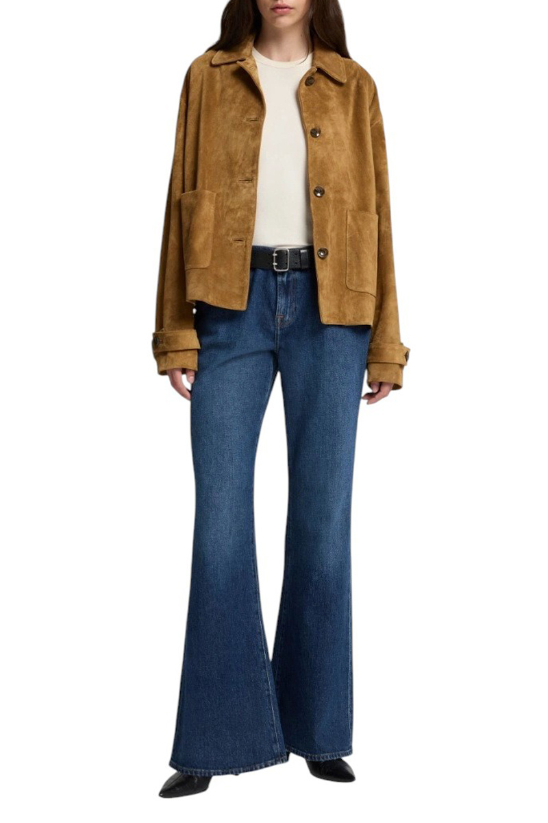 Женский 7 for all Mankind Джинсы из эластичного хлопка (цвет ), артикул 7U350C10 | Фото 3