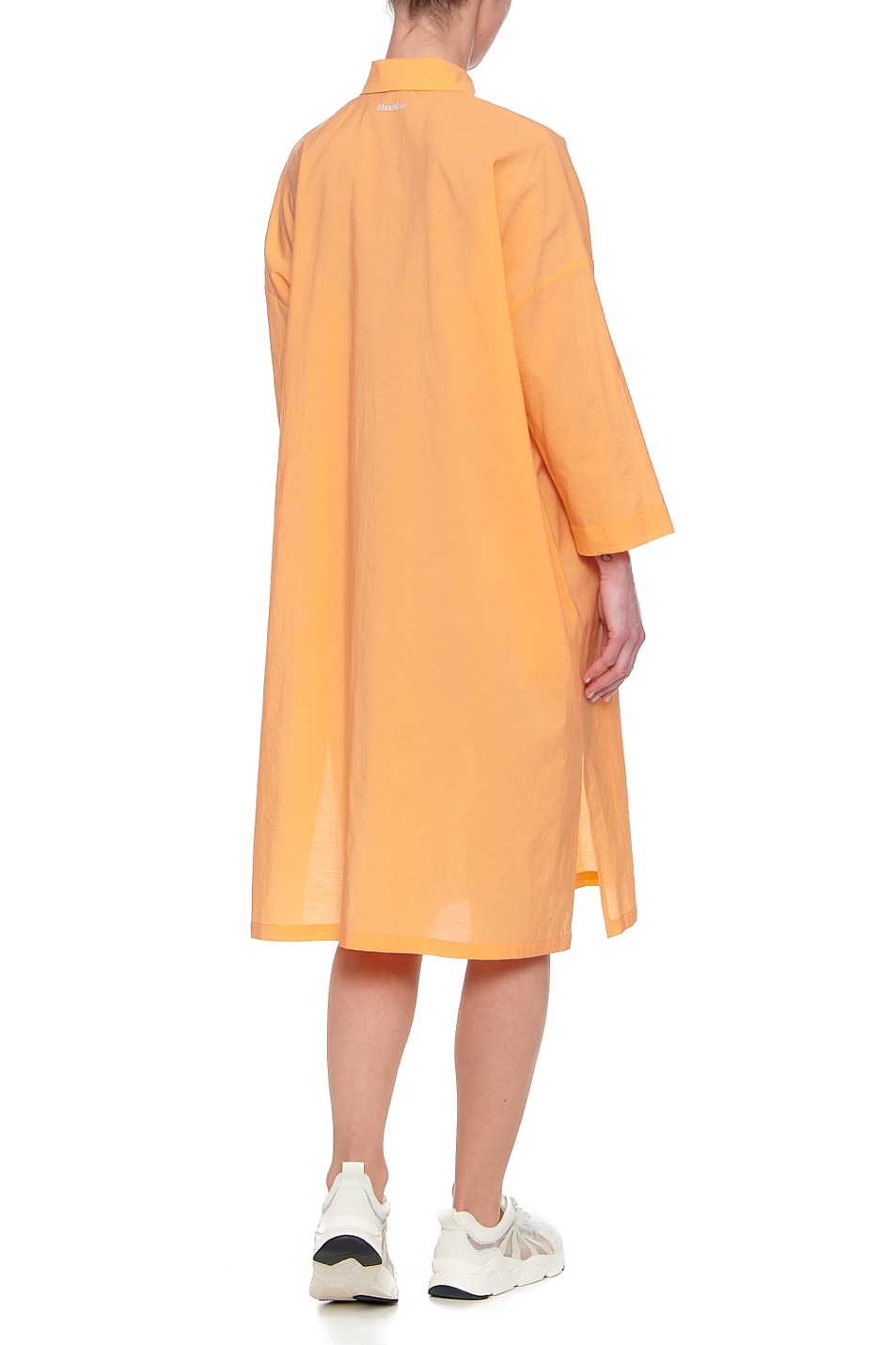 Max Mara Платье-рубашка BIBO из смесового хлопка (цвет ), артикул 32210318 | Фото 4