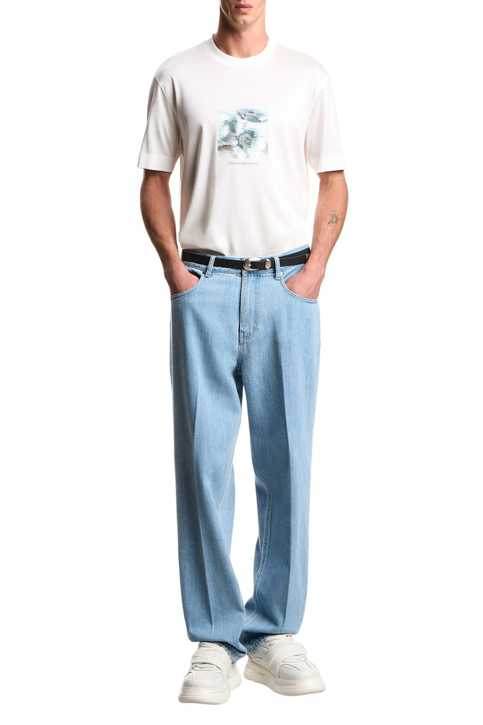 Мужской Emporio Armani Футболка с принтом (цвет ), артикул EM005272-AF10017 | Фото 2