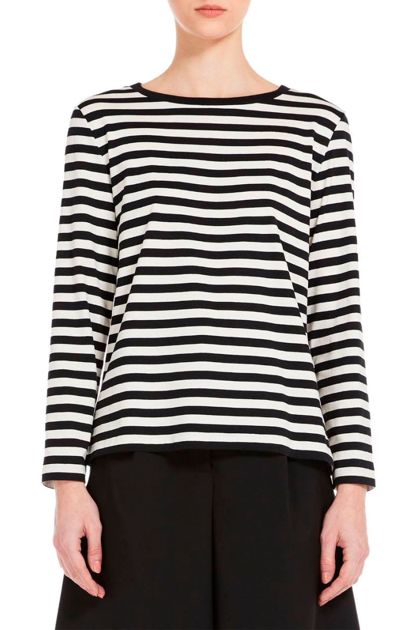 Женский Weekend Max Mara Лонгслив LEIDA в полоску (цвет ), артикул 2359460339 | Фото 3