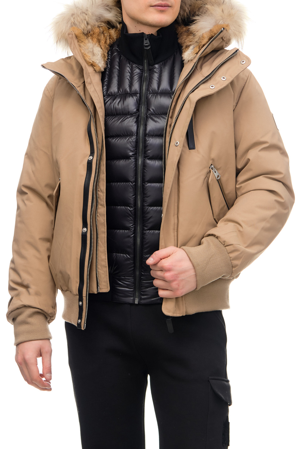 Мужской Mackage Куртка DIXON-F с пуховым наполнителем и натуральным мехом (цвет ), артикул P001183 | Фото 3