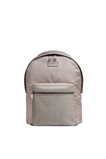 Рюкзак с внешним карманом|Основной цвет:Серый|Артикул:LHGPT-C1799P-OYS | Фото 1