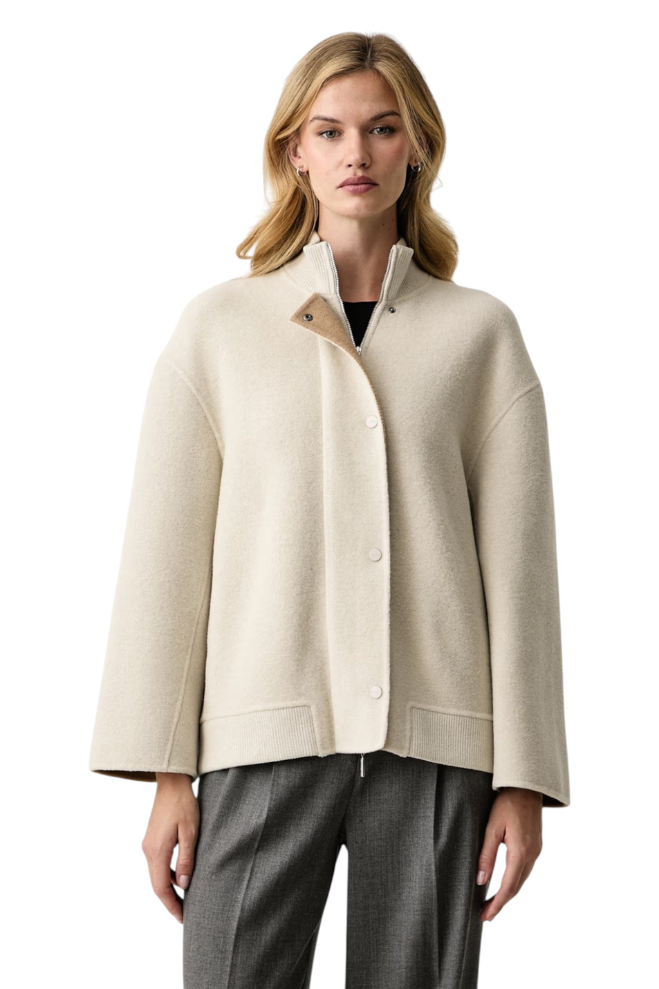 Женский Max Mara Куртка FENICE из смесовой шерсти (цвет ), артикул 2626916088 | Фото 4