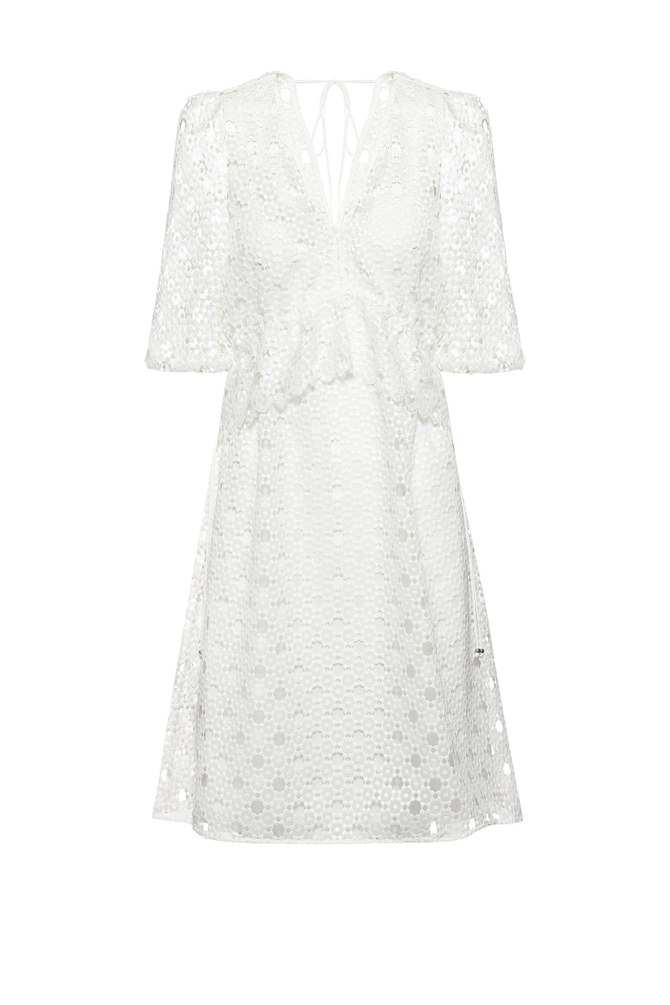 HUGO Платье из кружева с V-образным вырезом (цвет ), артикул 50453280 | Фото 1