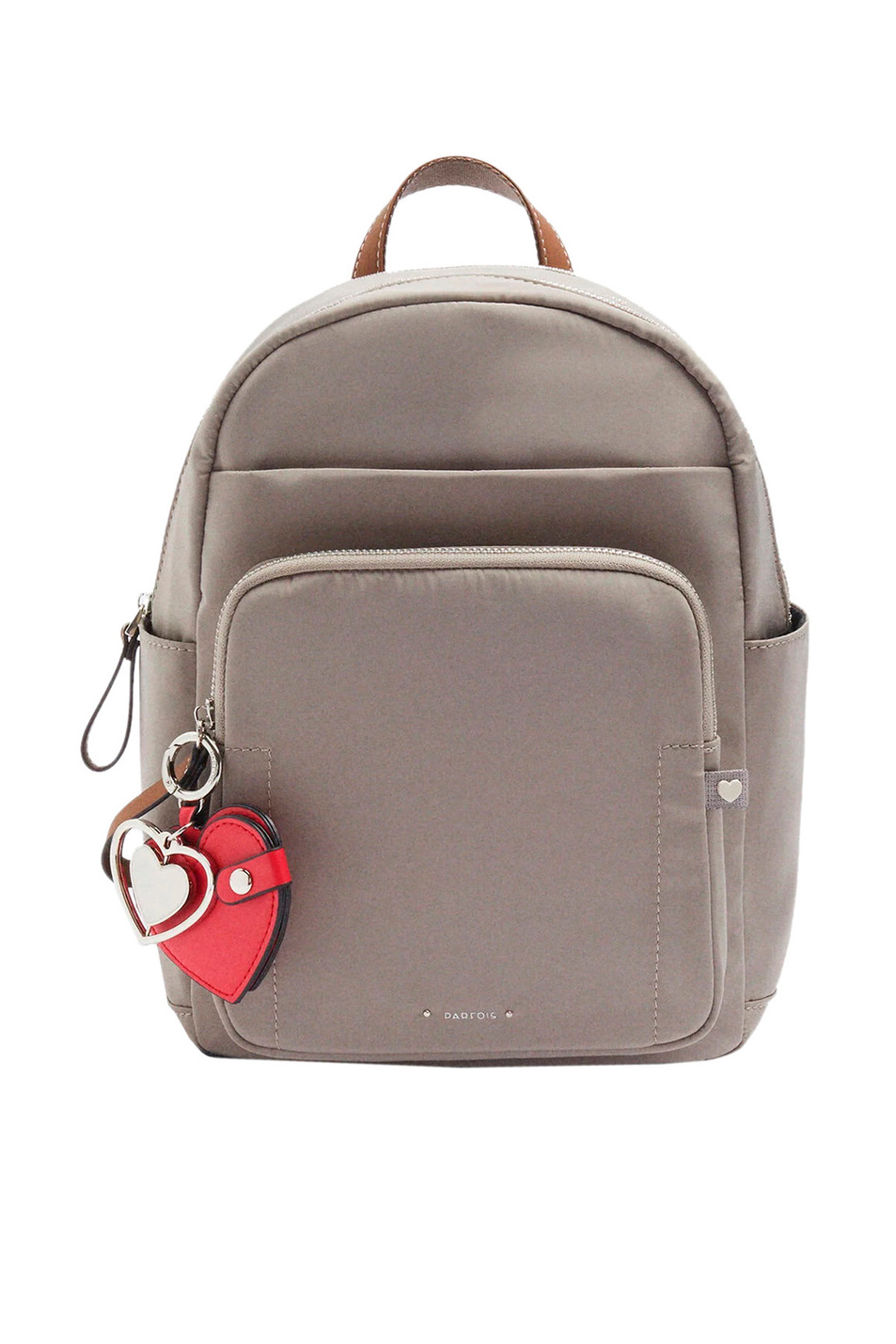 Женский Parfois Нейлоновый рюкзак с подвеской в виде сердца (цвет ), артикул 204516 | Фото 1