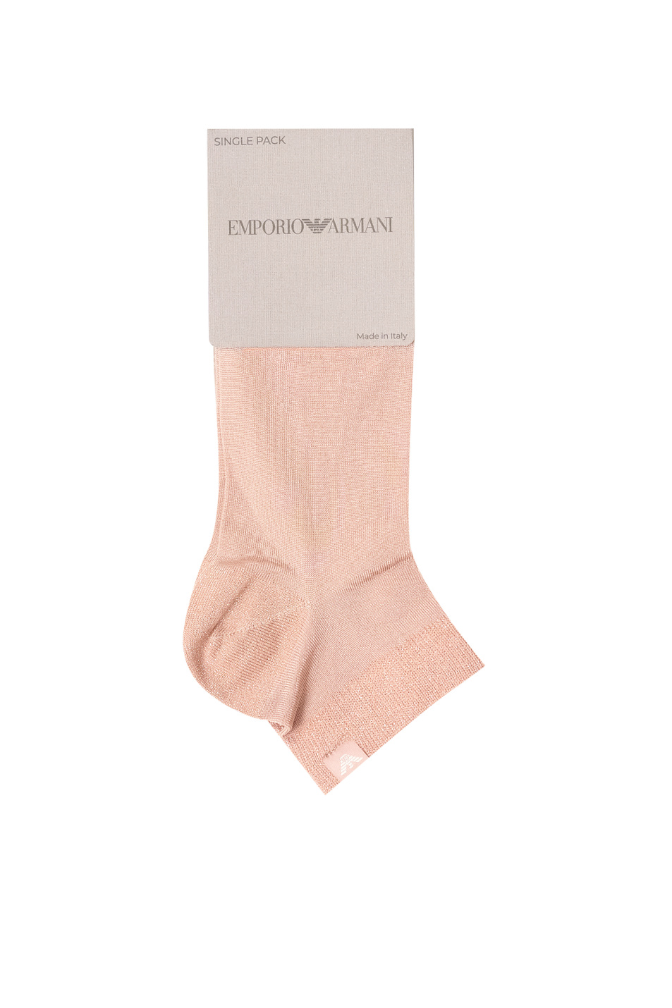 Носки с логотипом|Основной цвет:Розовый Женский Emporio Armani Носки с логотипом (цвет ), артикул EW000571-AF20517 | Фото 1