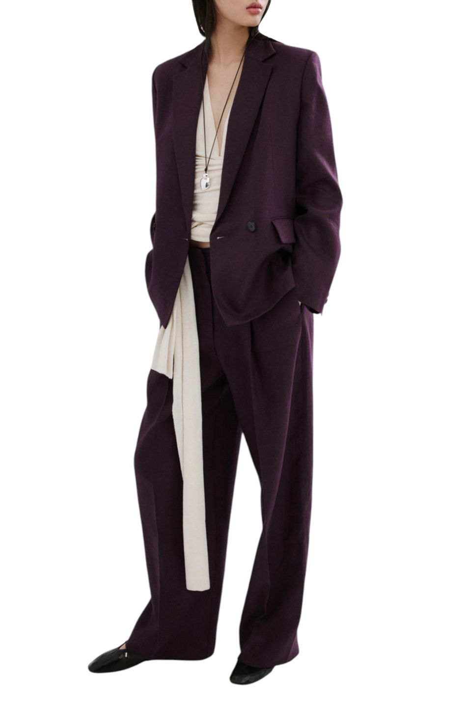 Женский Mango Пиджак TEMPOLI однотонный (цвет ), артикул 27027161 | Фото 2