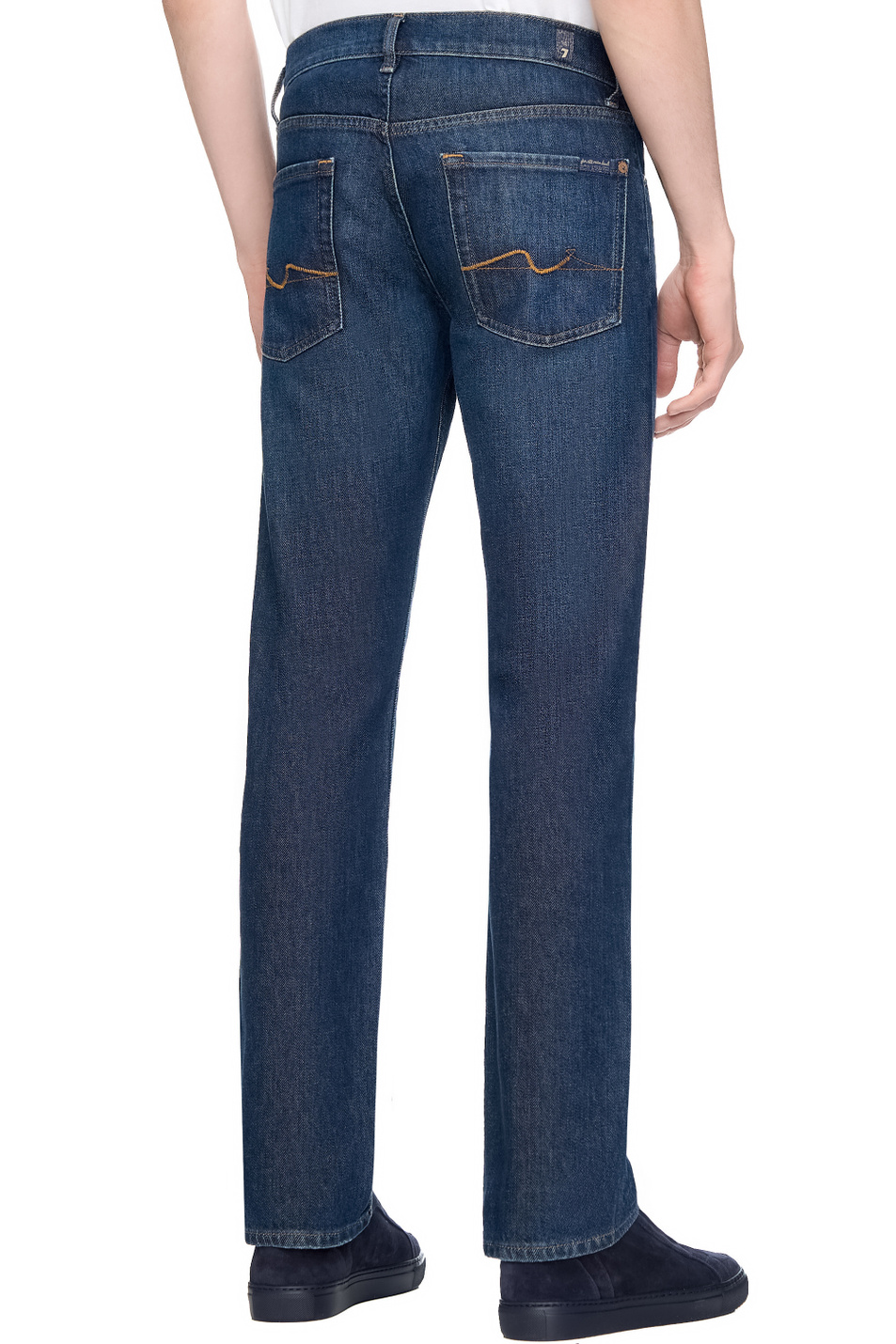 Мужской 7 for all Mankind Джинсы из эластичного хлопка (цвет ), артикул JSSCE150RM | Фото 5