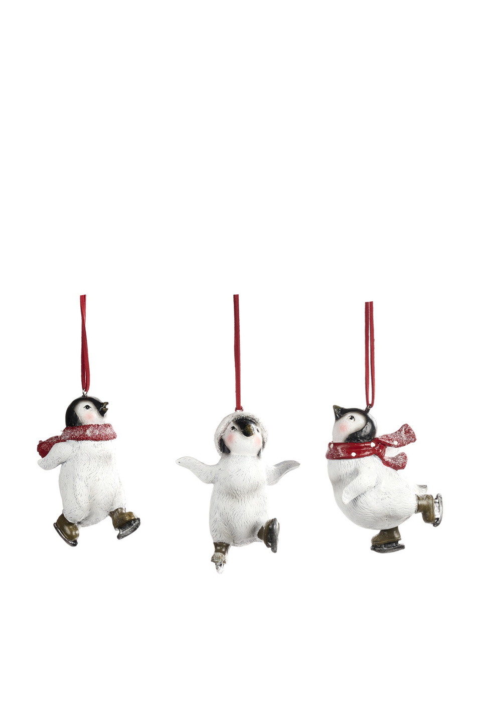 Не имеет пола Goodwill Елочная игрушка "Пингвины на коньках" 11,5см, в ассорт. (цвет ), артикул D 43250 | Фото 1
