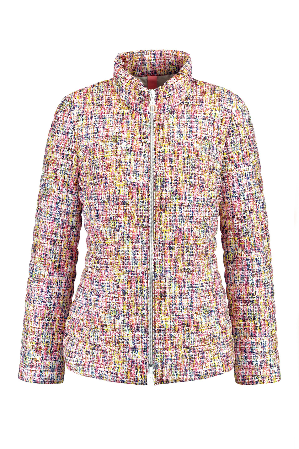 Gerry Weber Стеганая куртка с разноцветным узором (цвет ), артикул 550207-31012 | Фото 1