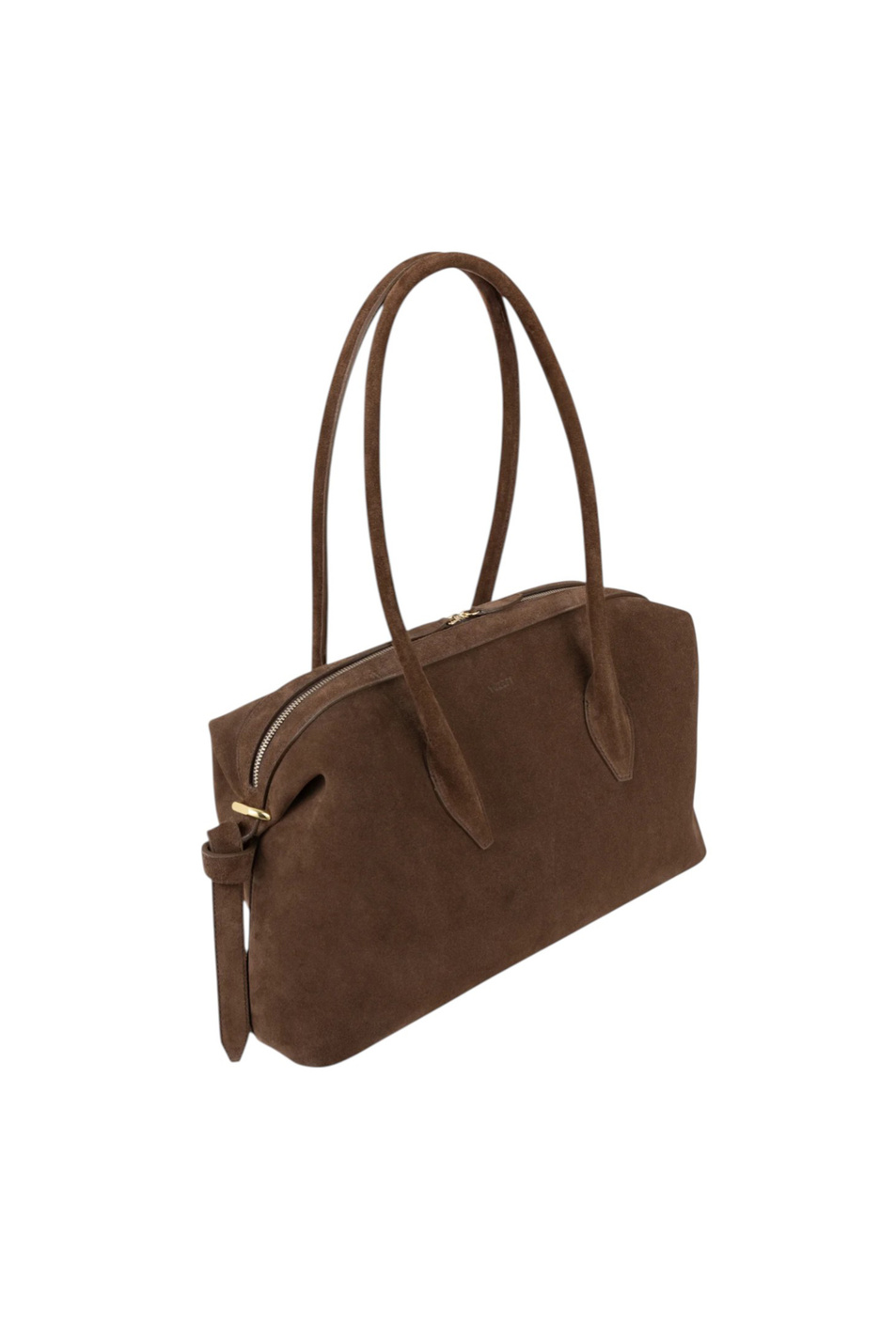 Женский Yuzefi Сумка BRIOCHE DUFFLE из натуральной замши (цвет ), артикул YUZPF25-HB-BD-S004 | Фото 2