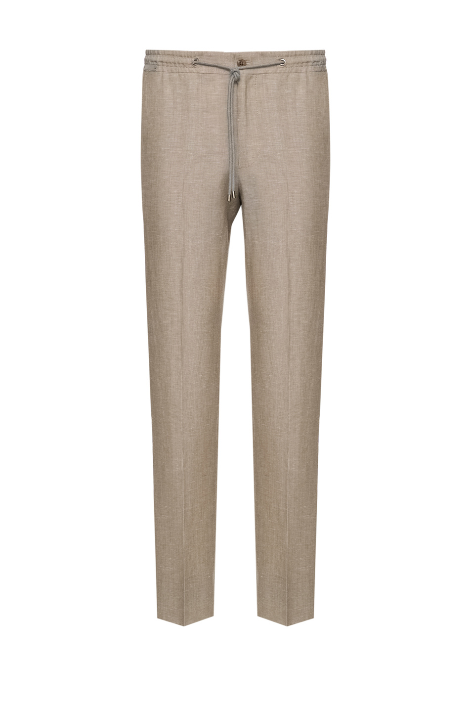 Мужской Corneliani Брюки из шерсти и льна (цвет ), артикул 274L25-2714164 | Фото 1