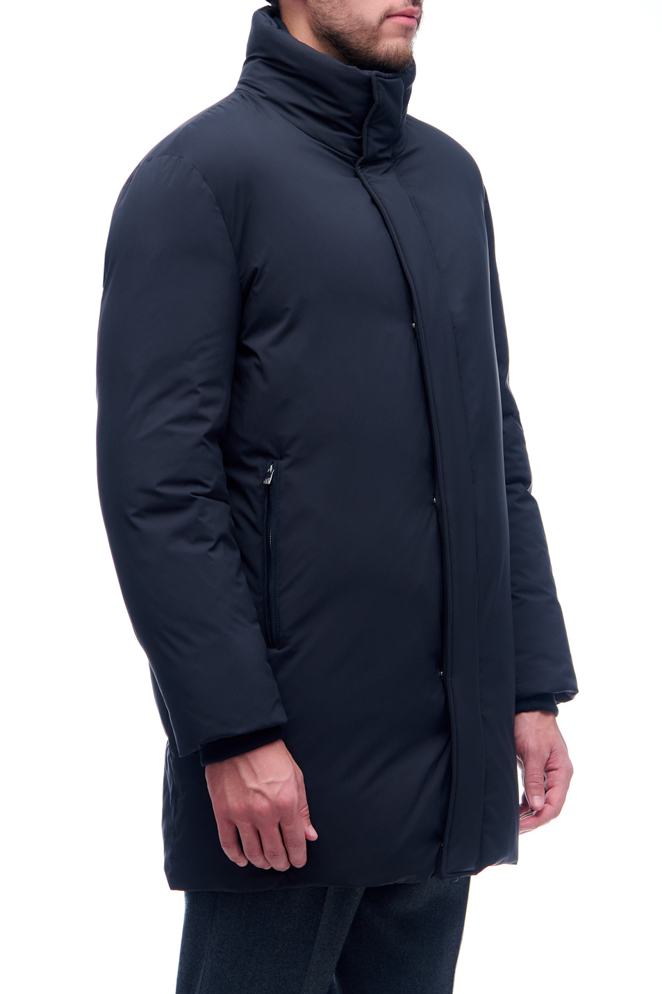 Мужской Corneliani Куртка с высоким воротником без капюшона (цвет ), артикул 8825P5-1820204 | Фото 4
