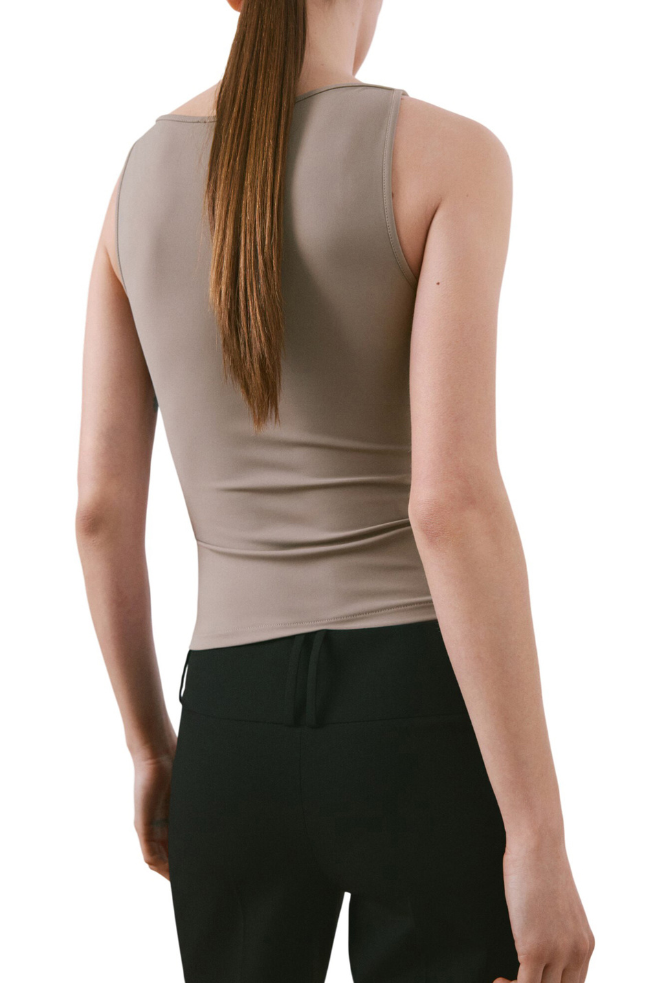 Женский Mango Топ TECLA однотонный (цвет ), артикул 27065827 | Фото 4