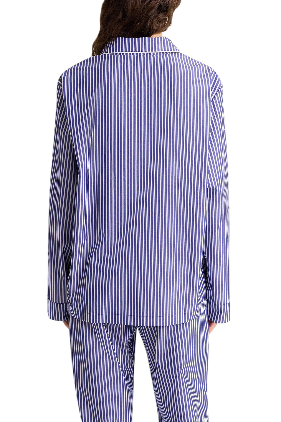 Женский Sporty & Rich Рубашка Faubourg из хлопка (цвет ), артикул SI021517619BL83 | Фото 4