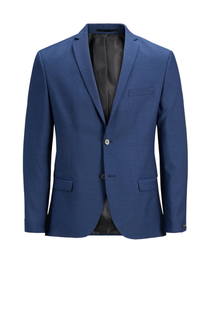Классический пиджак|Основной цвет:Синий|Артикул:12141107 | Фото 2