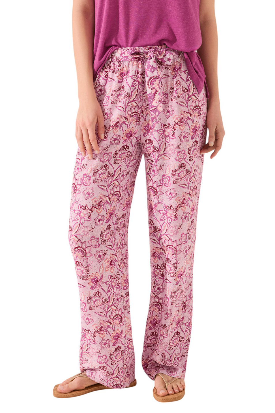 Женский Women'secret Брюки из вискозы с принтом (цвет ), артикул 3709673 | Фото 1