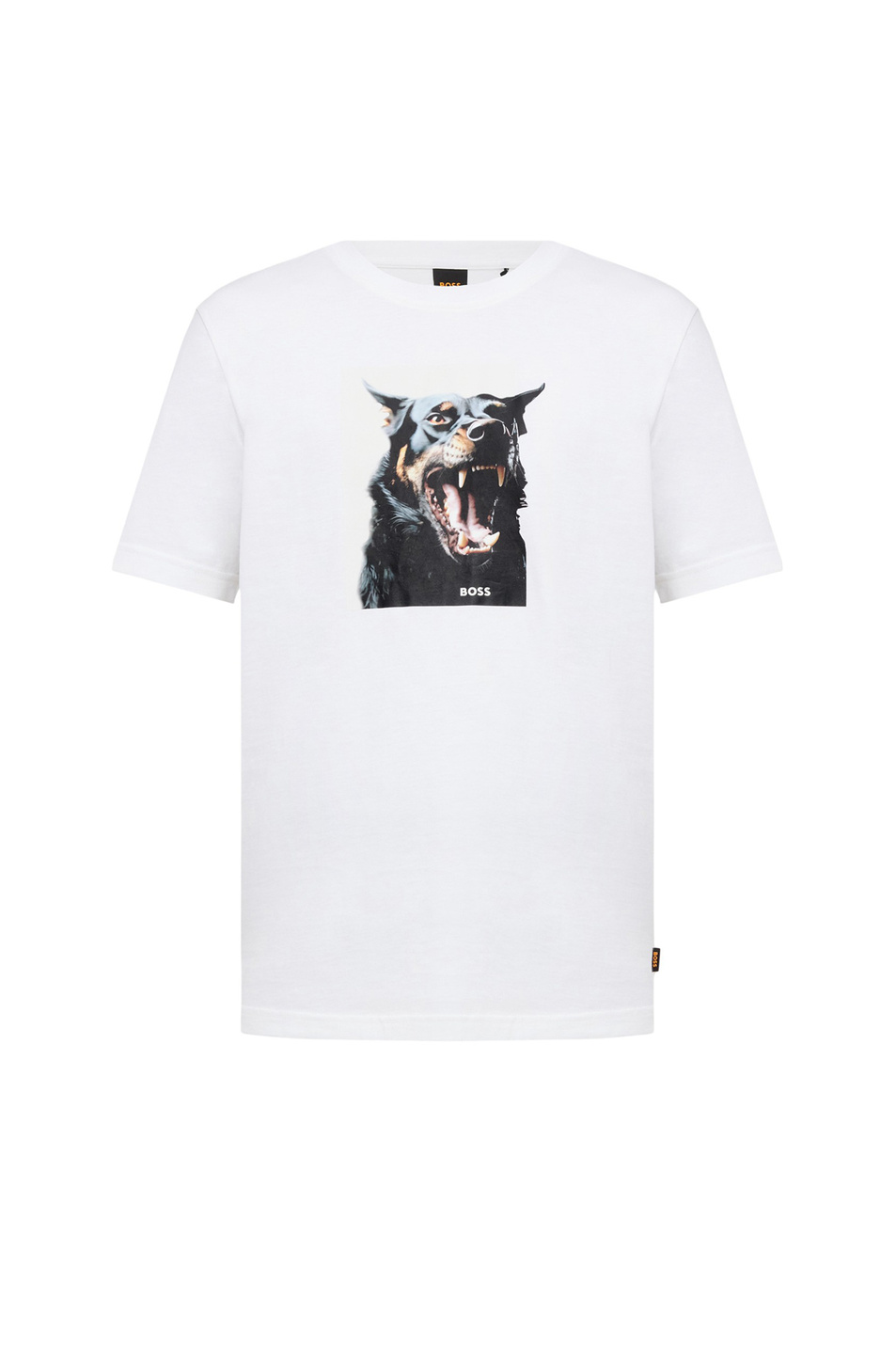 Мужской BOSS Футболка Dobermann из хлопка (цвет ), артикул 50558965 | Фото 1