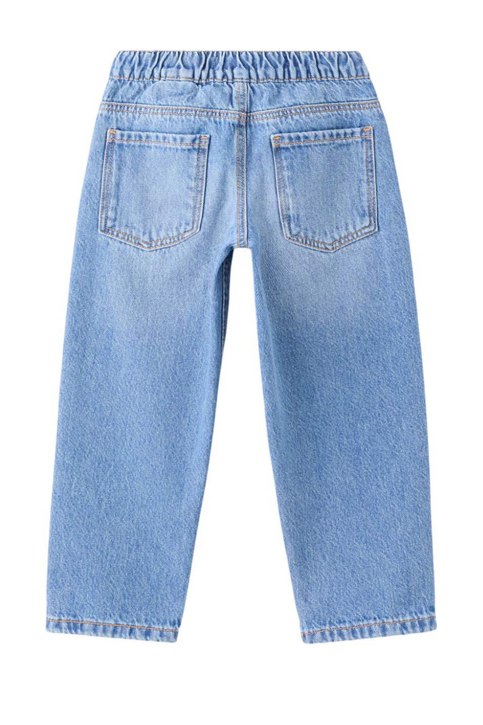 Мальчикам Mango Kids Джинсы THIAGO из хлопка (цвет ), артикул 27022890 | Фото 2