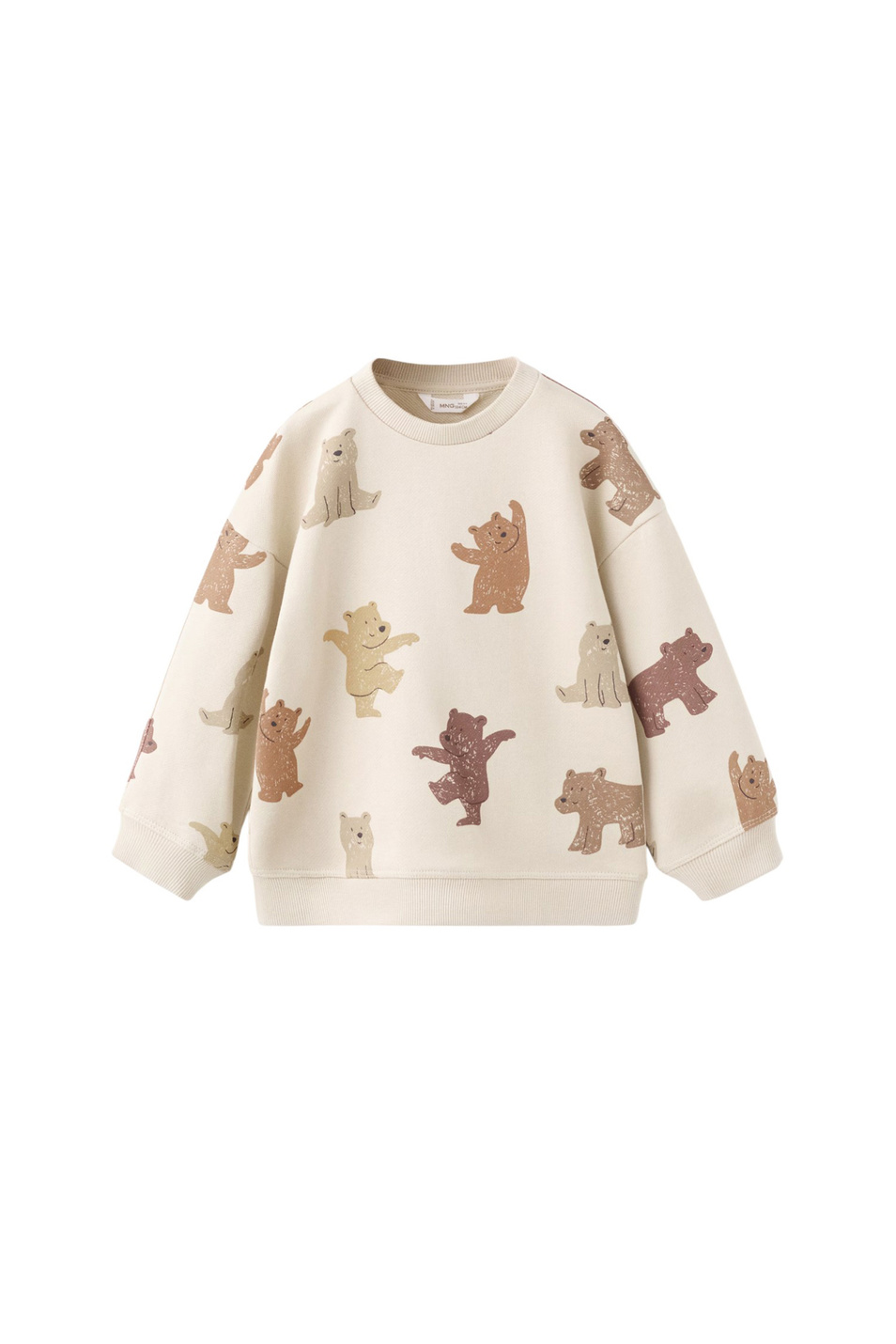 Мальчикам Mango Kids Свитшот EBEAR с принтом (цвет ), артикул 27093716 | Фото 1