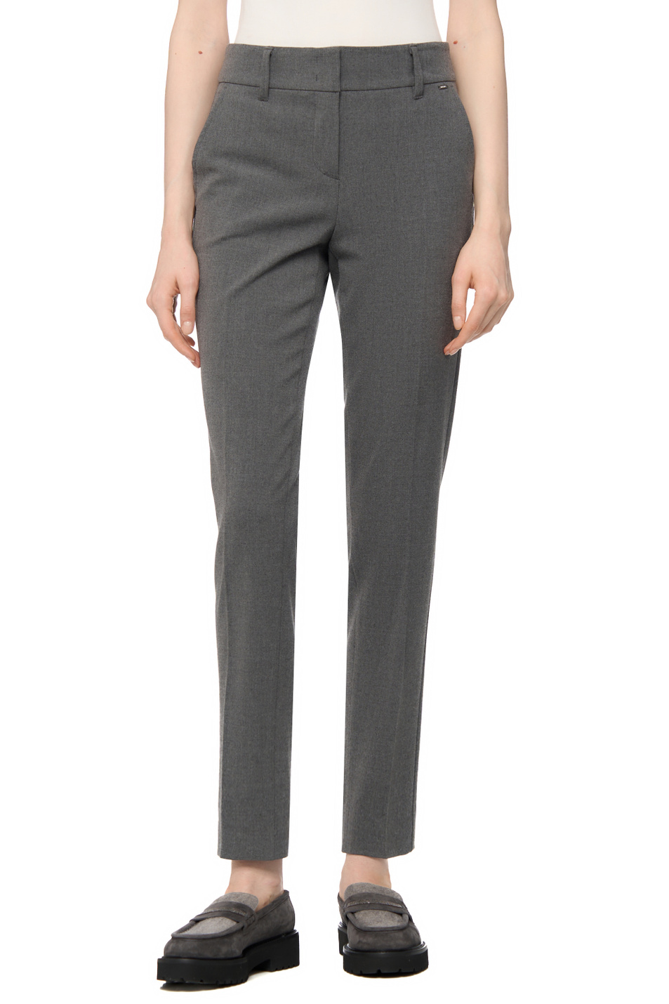 Женский Gerry Weber Брюки однотонные (цвет ), артикул 322075-66210-STY CITYSTYL | Фото 1
