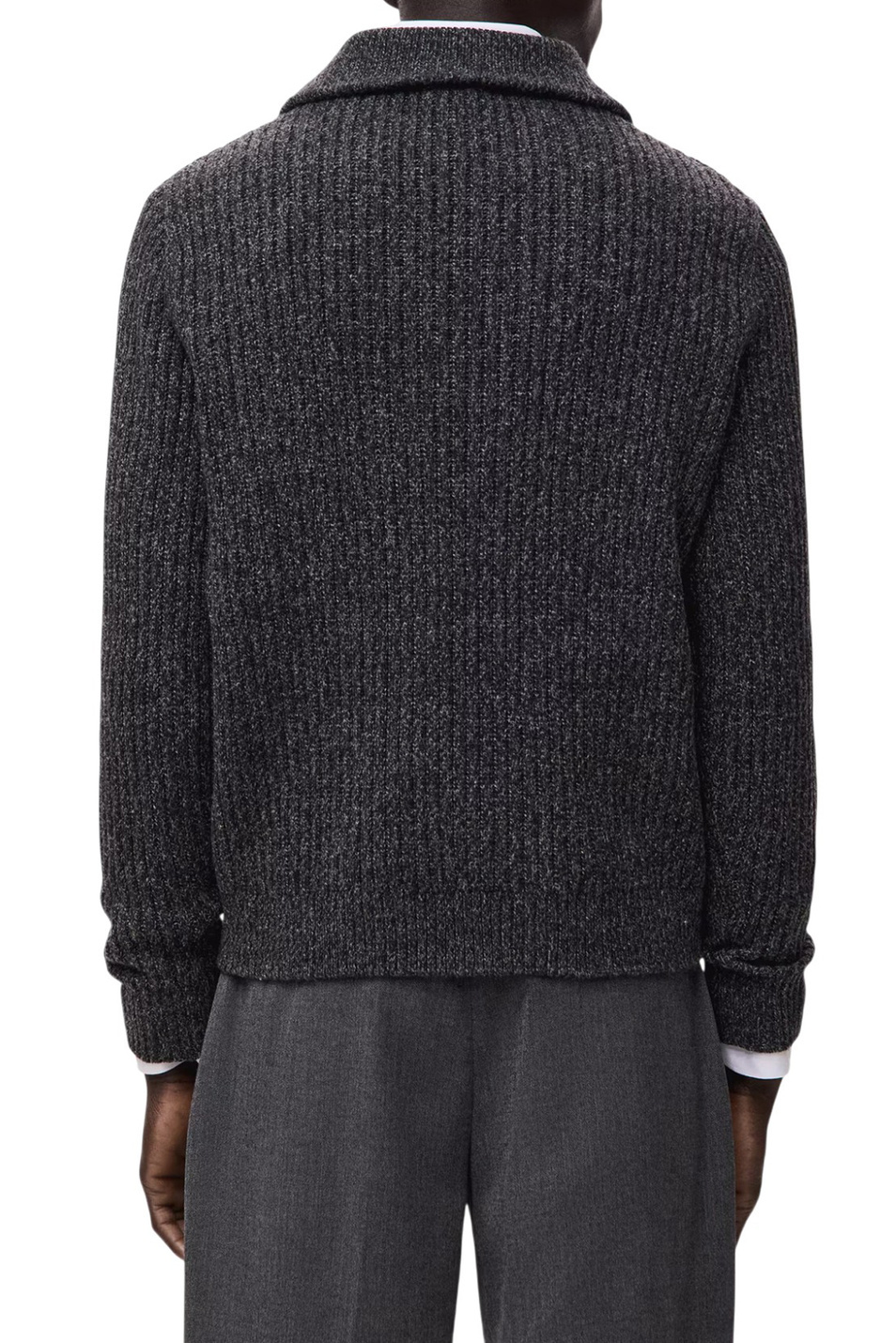 Мужской Mango Man Свитер JOANP из смесовой шерсти (цвет ), артикул 27031254 | Фото 4