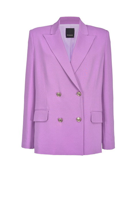 Pinko Двубортный пиджак BAVARIA из креповой вискозы ( цвет), артикул 1G15U08385 | Фото 1