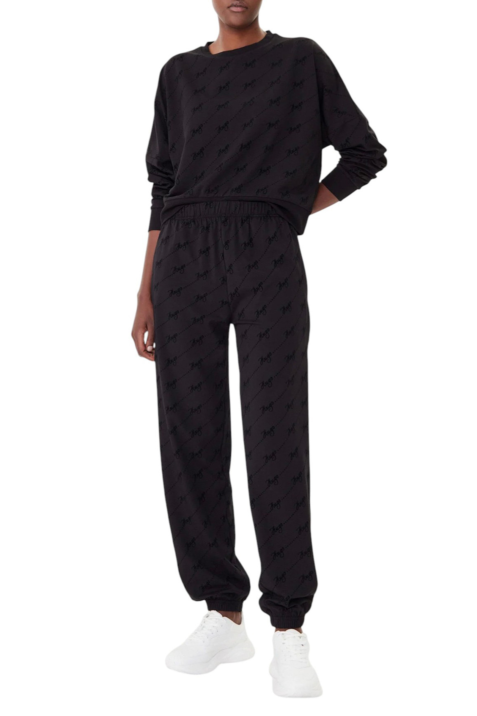 Брюки LOKKY с принтом|Основной цвет:Черный Женский HUGO Брюки LOKKY с принтом (цвет ), артикул 50545211 | Фото 3