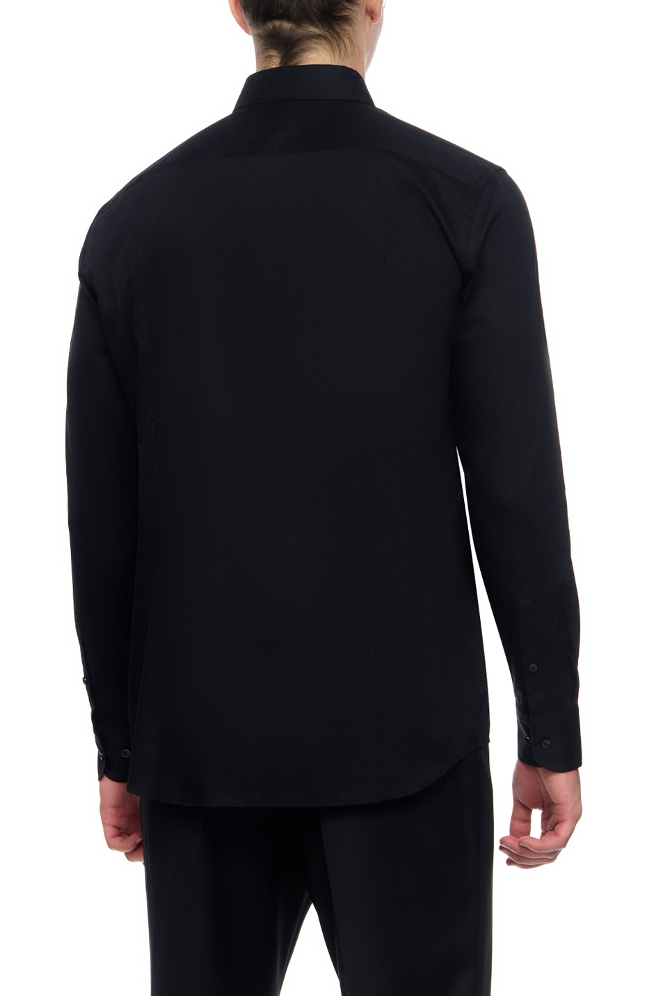 Мужской BOSS Рубашка из натурального хлопка с узором (цвет ), артикул 50473310 | Фото 4