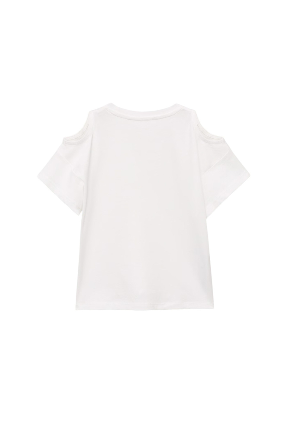Девочкам Mango Kids Футболка CUTOUTL с вырезом (цвет ), артикул 87006354 | Фото 2