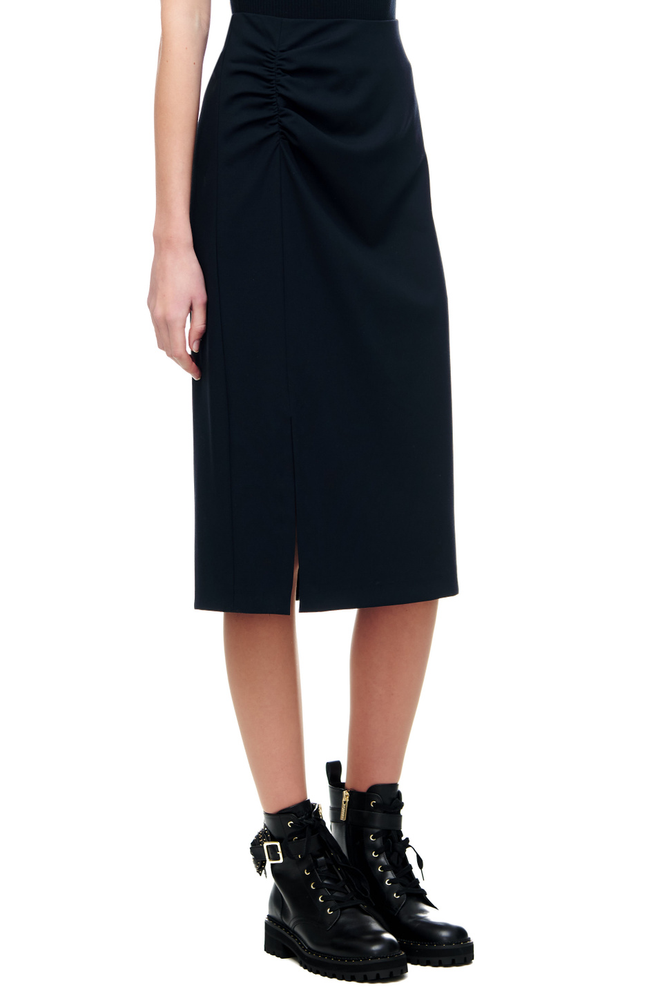 Женский Gerry Weber Однотонная юбка на молнии (цвет ), артикул 810019-31340 | Фото 5