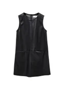 Девочкам Mango Kids Платье PENNY из искусственной кожи (цвет ), артикул 57045959 | Фото 1