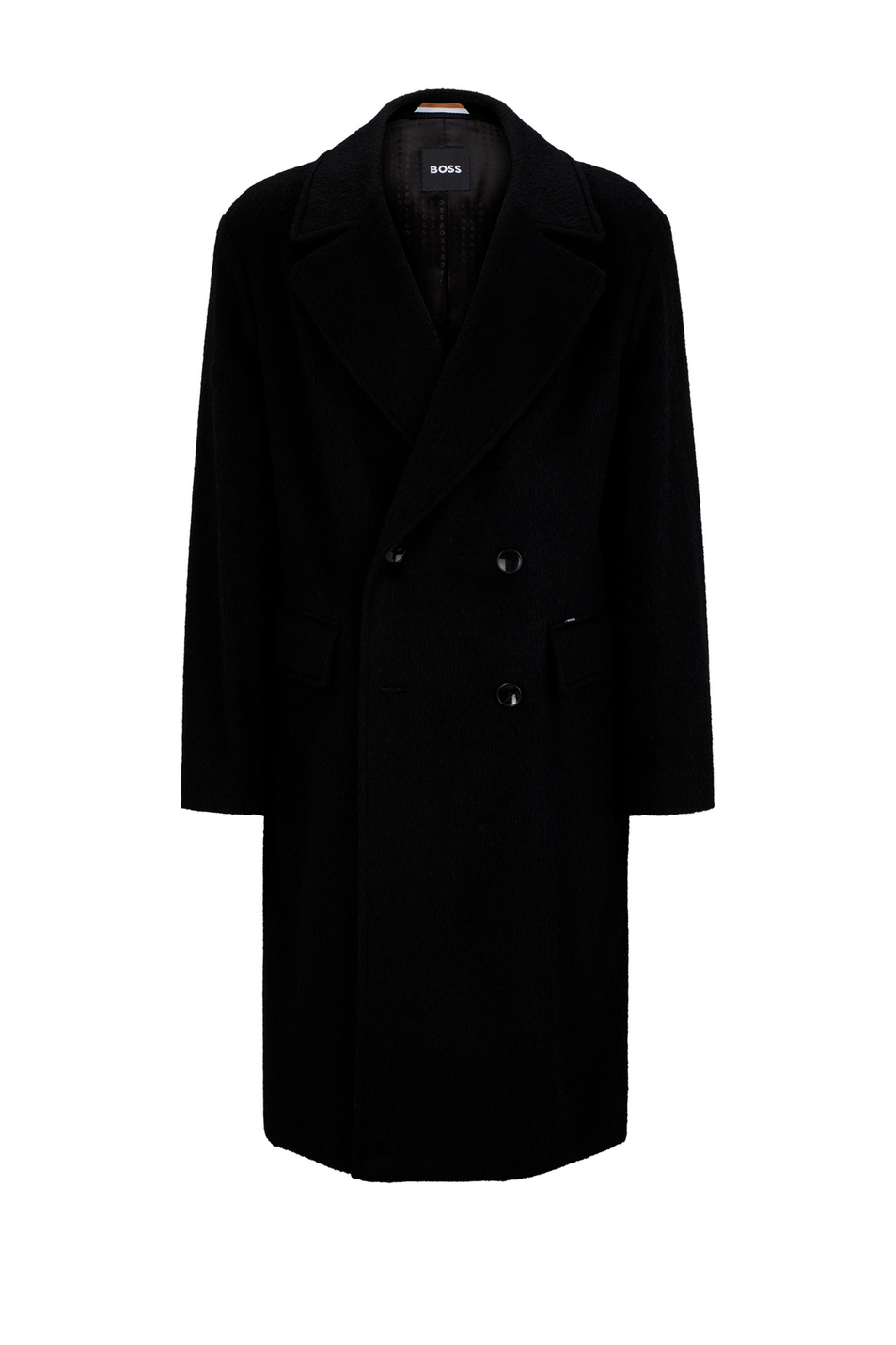 Мужской BOSS Пальто двубортное из смесовой шерсти (цвет ), артикул 50502325 | Фото 1