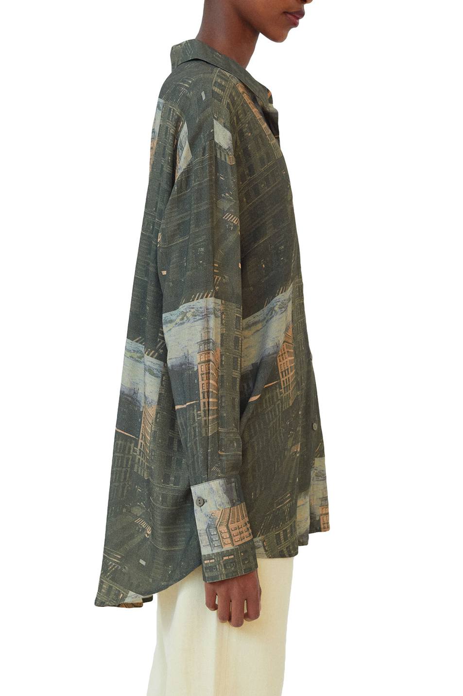 Parfois Рубашка свободного кроя с принтом (цвет ), артикул 185575 | Фото 3