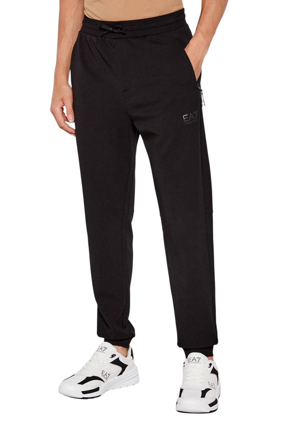 Мужской EA7 Брюки-джоггеры с логотипом (цвет ), артикул 7M000662-AF12501 | Фото 4