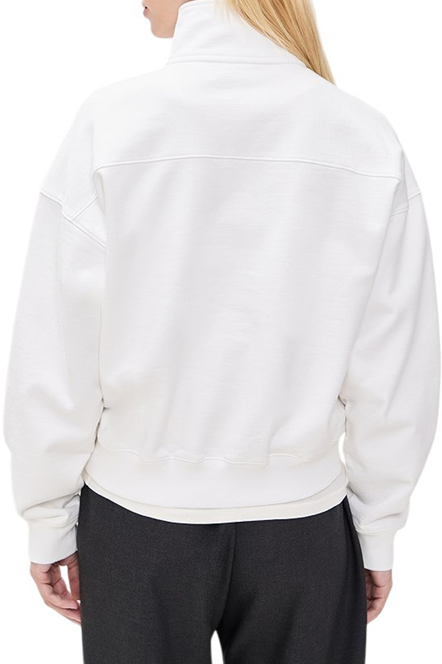 Женский Sporty & Rich Толстовка NY Crest с вышивкой (цвет ), артикул ST08162243WH01 | Фото 5