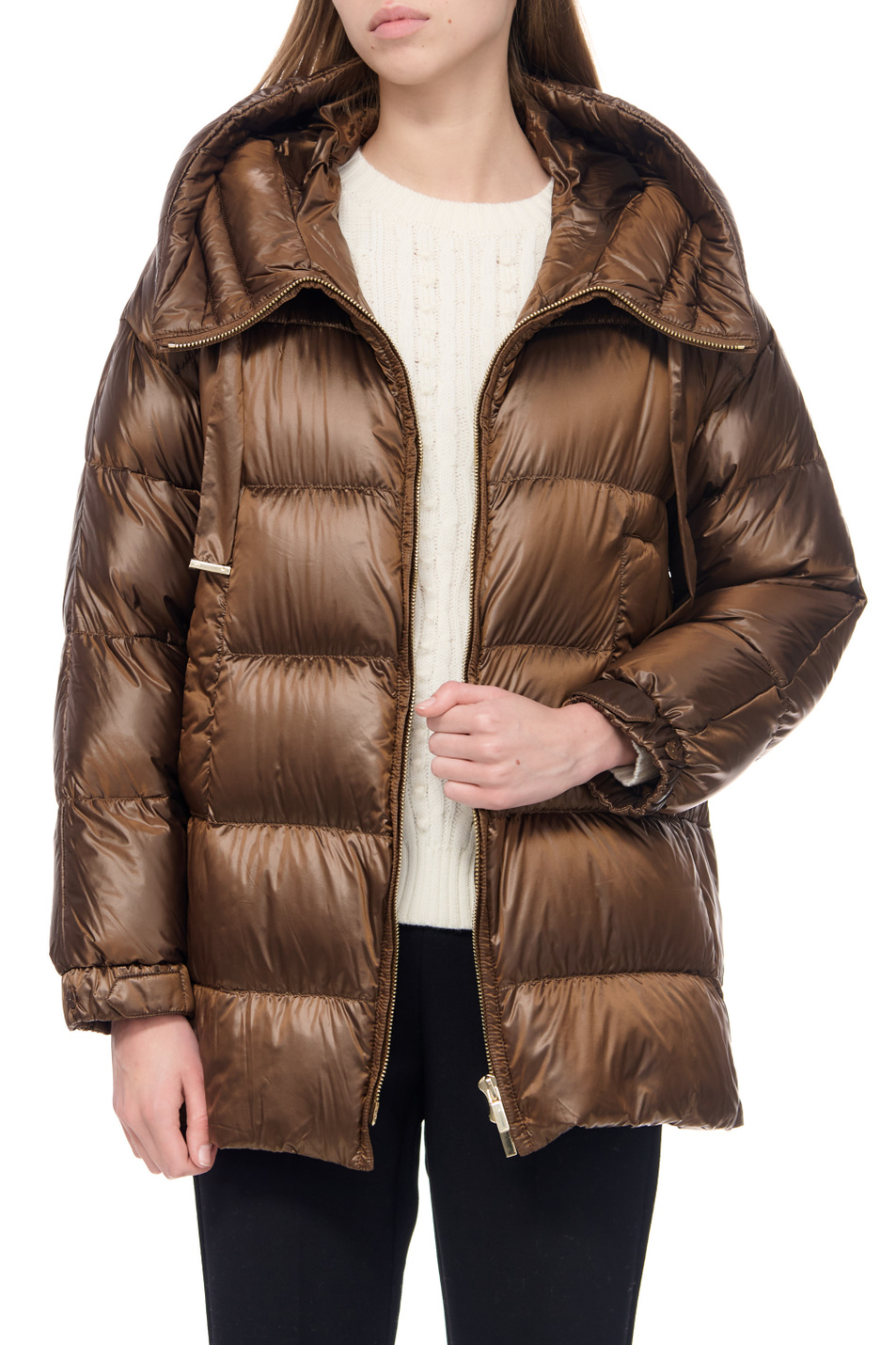 Женский Max Mara Куртка стеганая SPACESSE с капюшоном (цвет ), артикул 2394860636 | Фото 3