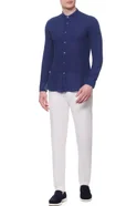Мужской 120% Lino Рубашка из чистого льна (цвет ), артикул V0M11590000115000 | Фото 2