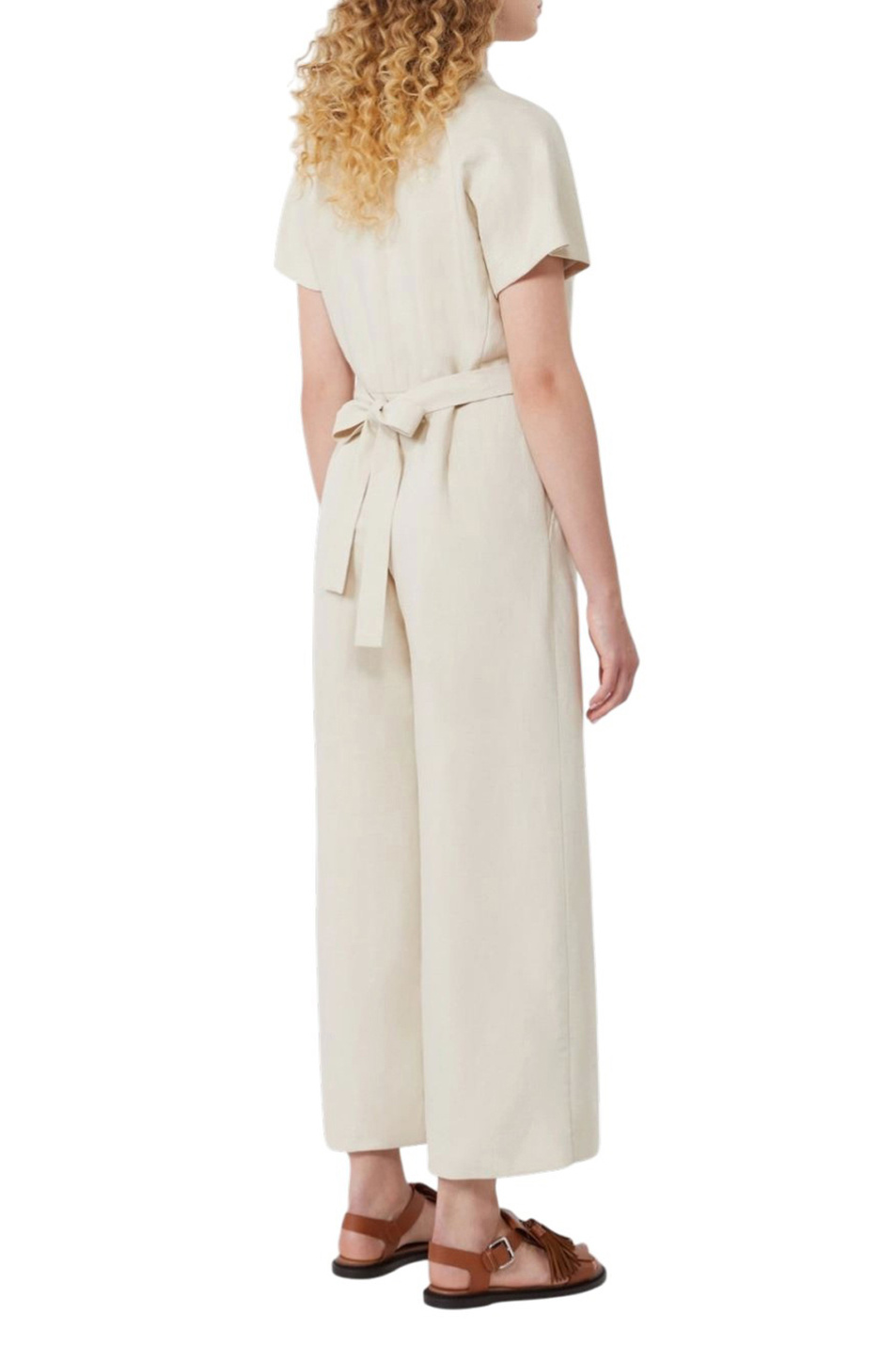 Женский Weekend Max Mara Комбинезон DOBLATO из вискозы и льна (цвет ), артикул 2615241012 | Фото 3